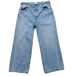 Citizens of Humanity Annina Denim Jeans Womens Size 30 High Rise Wide Leg Blue
